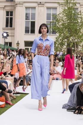 June 30, 2016 - Berlin, Germany - Models walk the runway at the Marina Hoermanseder show during the Mercedes-Benz Fashion Week Berlin Spring Summer 2017 at Kronprinzenpalais in Berlin, Germany on June 30, 2016. Berlin Germany  - ZUMAn230