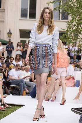 June 30, 2016 - Berlin, Germany - A model walks the runway at the Marina Hoermanseder show during the Mercedes-Benz Fashion Week Berlin Spring Summer 2017 at Kronprinzenpalais in Berlin, Germany on June 30, 2016. Berlin Germany  - ZUMAn230