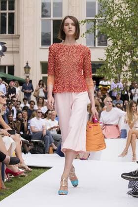 June 30, 2016 - Berlin, Germany - A model walks the runway at the Marina Hoermanseder show during the Mercedes-Benz Fashion Week Berlin Spring Summer 2017 at Kronprinzenpalais in Berlin, Germany on June 30, 2016. Berlin Germany  - ZUMAn230
