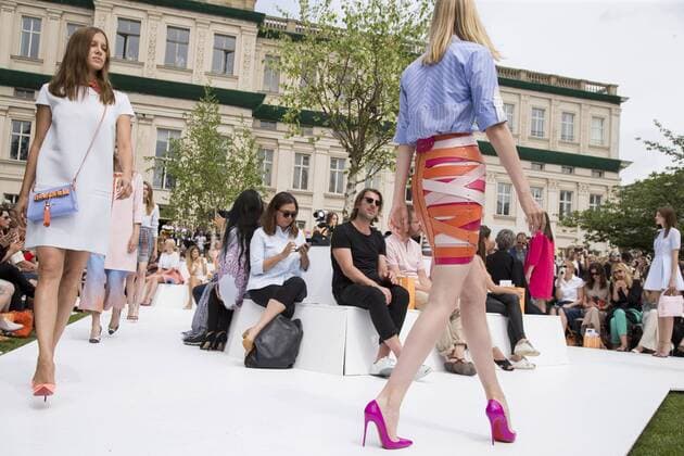 June 30, 2016 - Berlin, Germany - Models walk the runway at the Marina Hoermanseder show during the Mercedes-Benz Fashion Week Berlin Spring Summer 2017 at Kronprinzenpalais in Berlin, Germany on June 30, 2016. Berlin Germany  - ZUMAn230