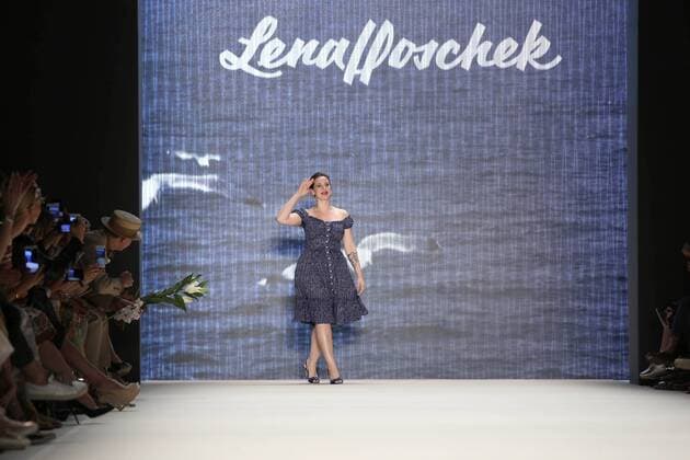 Lena Hoschek bei der Lena Hoschek Fashion Show auf der Mercedes-Benz Fashion Week Berlin Spring Summer 2017. Berlin, 30.06.2016 Foto:xS.xGabschx xFuturexImage