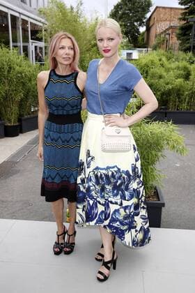 Ursula Karven und Franziska Knuppe bei der Designer For Tomorrow By Fashion ID Show auf der Mercedes-Benz Fashion Week Berlin Spring Summer 2017. Berlin, 30.06.2016 Foto:xS.xGabschx xFuturexImage