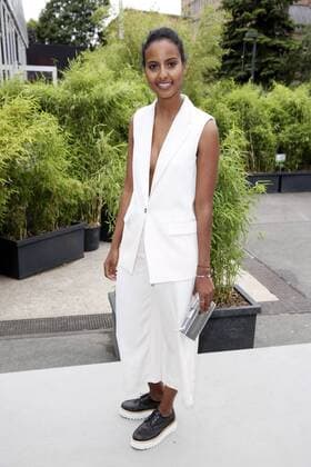 Sara Nuru bei der Designer For Tomorrow By Fashion ID Show auf der Mercedes-Benz Fashion Week Berlin Spring Summer 2017. Berlin, 30.06.2016 Foto:xS.xGabschx xFuturexImage