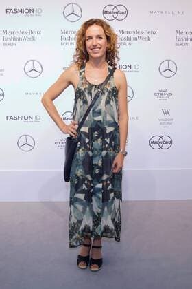 Ulrike Fleischer (Ehefrau von Michael Beck) - Ankunft zur Designer for Tomorrow by Fashion ID Fashion-Show im Rahmen der Mercedes-Benz Fashion Week Berlin Spring Summer 2017 im Erika-Hess-Eisstadion in Berlin am 30.06.2016. Mercedes-Benz Fashion Week Berlin Spring Summer 2017