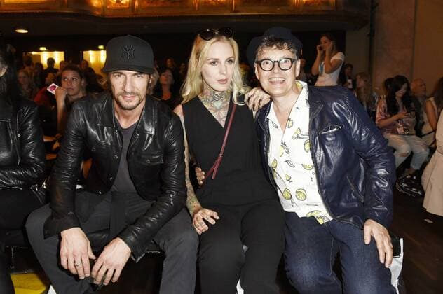 Thomas Hayo, Lexy Hell und Rolf Scheider bei der Marcel Ostertag Fashion Show auf der Mercedes-Benz Fashion Week Berlin Spring Summer 2017. Berlin, 30.06.2016 Foto:xFredericx xFuturexImage