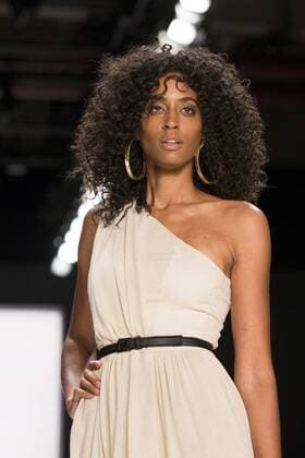 June 30, 2016 - Berlin, Germany - A model walks the runway at the Dimitri show during the Mercedes-Benz Fashion Week Berlin Spring Summer 2017 at Erika Hess Eisstadion in Berlin, Germany on June 30, 2016. Berlin Germany  - ZUMAn230