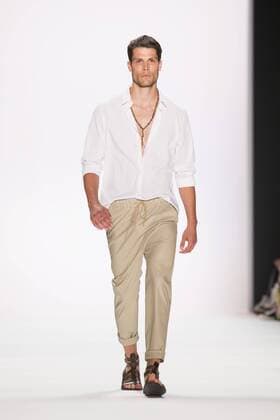 June 30, 2016 - Berlin, Germany - A model walks the runway at the Dimitri show during the Mercedes-Benz Fashion Week Berlin Spring Summer 2017 at Erika Hess Eisstadion in Berlin, Germany on June 30, 2016. Berlin Germany  - ZUMAn230
