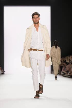 June 30, 2016 - Berlin, Germany - A model walks the runway at the Dimitri show during the Mercedes-Benz Fashion Week Berlin Spring Summer 2017 at Erika Hess Eisstadion in Berlin, Germany on June 30, 2016. Berlin Germany  - ZUMAn230