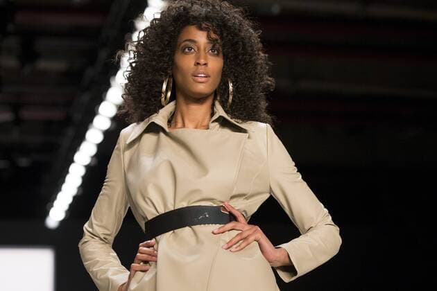 June 30, 2016 - Berlin, Germany - A model walks the runway at the Dimitri show during the Mercedes-Benz Fashion Week Berlin Spring Summer 2017 at Erika Hess Eisstadion in Berlin, Germany on June 30, 2016. Berlin Germany  - ZUMAn230