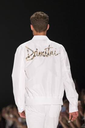 June 30, 2016 - Berlin, Germany - A model walks the runway at the Dimitri show during the Mercedes-Benz Fashion Week Berlin Spring Summer 2017 at Erika Hess Eisstadion in Berlin, Germany on June 30, 2016. Berlin Germany  - ZUMAn230