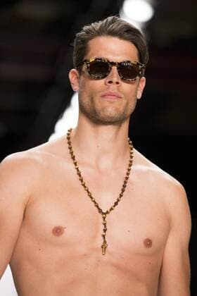 June 30, 2016 - Berlin, Germany - A model walks the runway at the Dimitri show during the Mercedes-Benz Fashion Week Berlin Spring Summer 2017 at Erika Hess Eisstadion in Berlin, Germany on June 30, 2016. Berlin Germany  - ZUMAn230