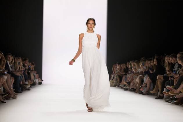 June 30, 2016 - Berlin, Germany - A model walks the runway at the Dimitri show during the Mercedes-Benz Fashion Week Berlin Spring Summer 2017 at Erika Hess Eisstadion in Berlin, Germany on June 30, 2016. Berlin Germany  - ZUMAn230