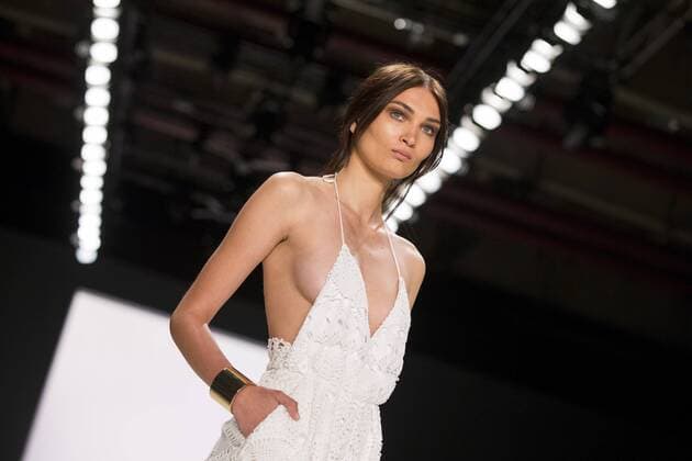 June 30, 2016 - Berlin, Germany - A model walks the runway at the Dimitri show during the Mercedes-Benz Fashion Week Berlin Spring Summer 2017 at Erika Hess Eisstadion in Berlin, Germany on June 30, 2016. Berlin Germany  - ZUMAn230