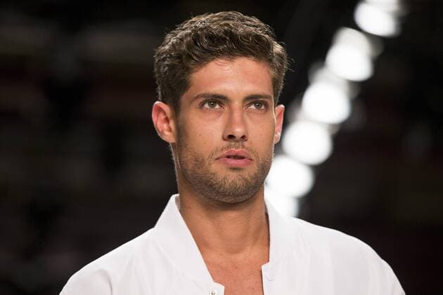 June 30, 2016 - Berlin, Germany - A model walks the runway at the Dimitri show during the Mercedes-Benz Fashion Week Berlin Spring Summer 2017 at Erika Hess Eisstadion in Berlin, Germany on June 30, 2016. Berlin Germany  - ZUMAn230