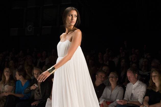 June 30, 2016 - Berlin, Germany - A model walks the runway at the Dimitri show during the Mercedes-Benz Fashion Week Berlin Spring Summer 2017 at Erika Hess Eisstadion in Berlin, Germany on June 30, 2016. Berlin Germany  - ZUMAn230