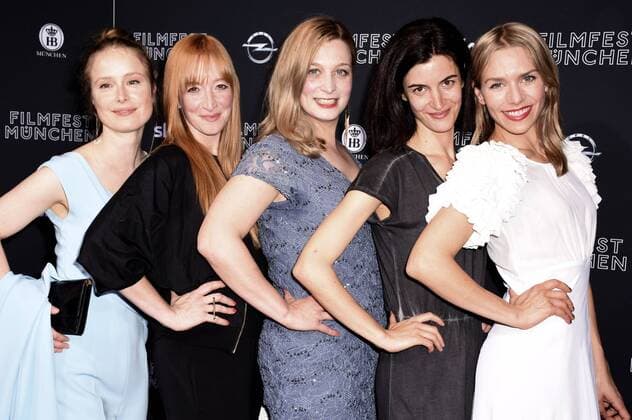 Odine Johne, Kaya Marie Möller, Anna König, Korinna Krauss und Julia Dietze bei der Premiere von 5 Frauen auf dem 34. Filmfest München 2016 im Arri Kino. München, 30.06.2016 Foto:xP.xSchönbergerx xFuturexImage