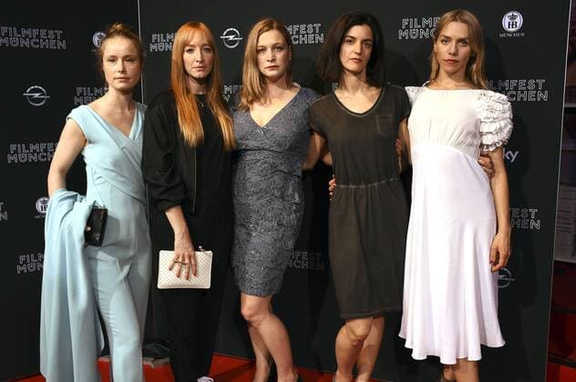 Odine Johne, Kaya Marie Möller, Anna König, Korinna Krauss und Julia Dietze bei der Premiere von 5 Frauen auf dem 34. Filmfest München 2016 im Arri Kino. München, 30.06.2016 Foto:xP.xSchönbergerx xFuturexImage