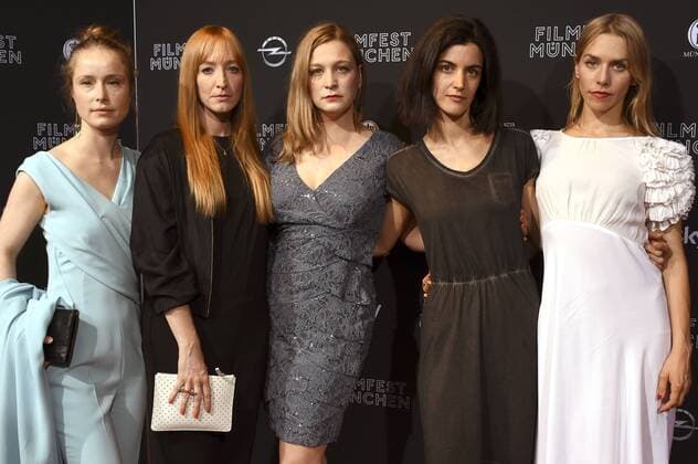 Odine Johne, Kaya Marie Möller, Anna König, Korinna Krauss und Julia Dietze bei der Premiere von 5 Frauen auf dem 34. Filmfest München 2016 im Arri Kino. München, 30.06.2016 Foto:xP.xSchönbergerx xFuturexImage