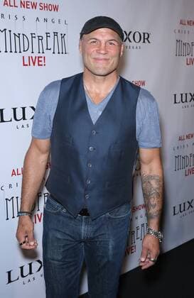 June 30, 2016 - Las Vegas, NV, United States - 30 June 2016 - Las Vegas, Nevada - Randy Couture. Legendary Magician Criss Angel Rolls Out the Black Carpet at World Premiere of MINDFREAK LIVE! at The Luxor Hotel and Casino . Photo Credit: MJT AdMedia Las Vegas United States - ZUMAa123