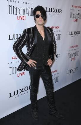 June 30, 2016 - Las Vegas, NV, United States - 30 June 2016 - Las Vegas, Nevada - Criss Angel. Legendary Magician Criss Angel Rolls Out the Black Carpet at World Premiere of MINDFREAK LIVE! at The Luxor Hotel and Casino . Photo Credit: MJT AdMedia Las Vegas United States - ZUMAa123