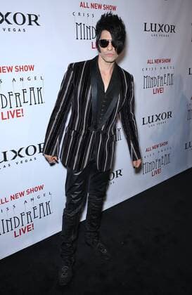 June 30, 2016 - Las Vegas, NV, United States - 30 June 2016 - Las Vegas, Nevada - Criss Angel. Legendary Magician Criss Angel Rolls Out the Black Carpet at World Premiere of MINDFREAK LIVE! at The Luxor Hotel and Casino . Photo Credit: MJT AdMedia Las Vegas United States - ZUMAa123