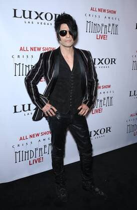 June 30, 2016 - Las Vegas, NV, United States - 30 June 2016 - Las Vegas, Nevada - Criss Angel. Legendary Magician Criss Angel Rolls Out the Black Carpet at World Premiere of MINDFREAK LIVE! at The Luxor Hotel and Casino . Photo Credit: MJT AdMedia Las Vegas United States - ZUMAa123