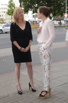Cordula Kablitz-Post und Katharina Lorenz bei der Premiere des Kinofilms Lou Andreas-Salome im Hochhaus-Kino. Hannover, 30.06.2016 Foto:xC.xNiehausx xFuturexImage