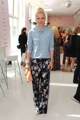 Franziska Knuppe beim Gala Fashion Brunch im Rahmen der Mercedes-Benz Fashion Week Frühjahr Sommer 2017 am 1.07.2016 in Berlin MBFW Fashionweek in Berlin 2016- Gala Fashion Brunch 