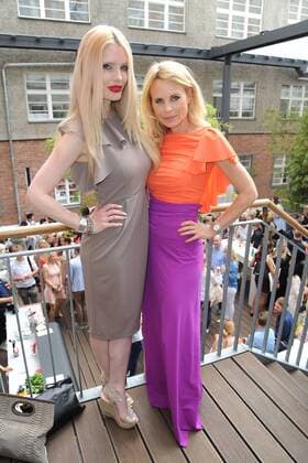Mirja Du Mont und Sonja Kiefer beim Gala Fashion Brunch im Rahmen der Mercedes-Benz Fashion Week Frühjahr Sommer 2017 am 1.07.2016 in Berlin MBFW Fashionweek in Berlin 2016- Gala Fashion Brunch 