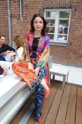Nadine Warmuth beim Gala Fashion Brunch im Rahmen der Mercedes-Benz Fashion Week Frühjahr Sommer 2017 am 1.07.2016 in Berlin MBFW Fashionweek in Berlin 2016- Gala Fashion Brunch 