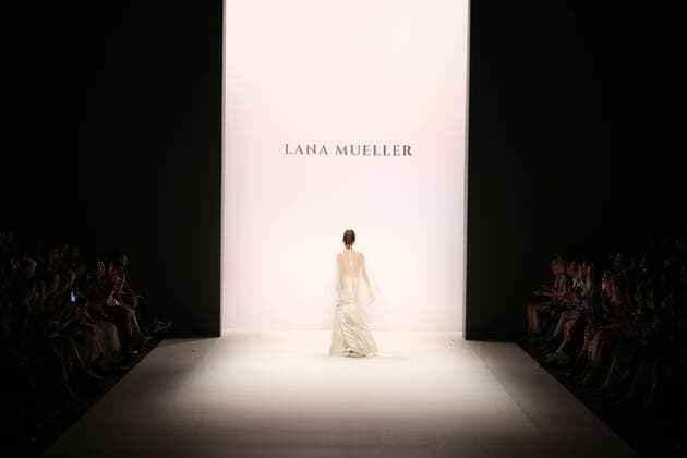 Lana Mueller at the Mercedes-Benz Fashion Week The Mercedes-Benz Fashion Week Berlin. Numerous labels are taking part in the German fashion week for the 2017 spring summer season. The photo shows Models with the collection of Lana Mueller on the catwalk in the Erika Hess Ice Stadium in Berlin-Weding.  SimonexKuhlmey