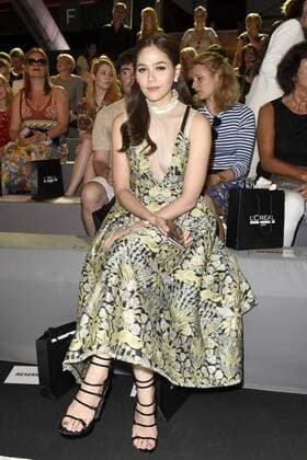 Araya Alberta Hargate bei der Irene Luft Fashion Show auf der Mercedes-Benz Fashion Week Berlin Spring Summer 2017. Berlin, 01.07.2016 Foto:xFredericx xFuturexImage