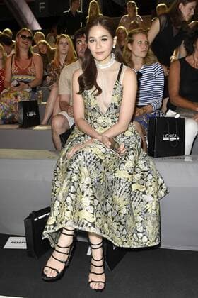 Araya Alberta Hargate bei der Irene Luft Fashion Show auf der Mercedes-Benz Fashion Week Berlin Spring Summer 2017. Berlin, 01.07.2016 Foto:xFredericx xFuturexImage