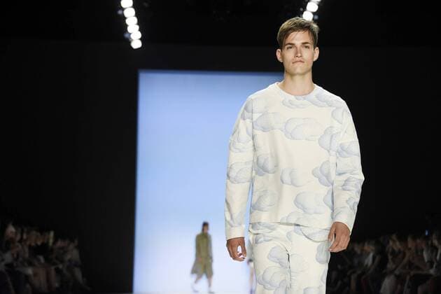 Model bei der Julian Zigerli Fashion Show auf der Mercedes-Benz Fashion Week Berlin Spring Summer 2017. Berlin, 01.07.2016 Foto:xFredericx xFuturexImage