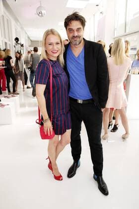 Nova Meierhenrich und Raphael Vogt beim Gala Fashion Brunch auf der Mercedes-Benz Fashion Week Berlin Spring Summer 2017. Berlin, 01.07.2016 Foto:xS.xGabschx xFuturexImage