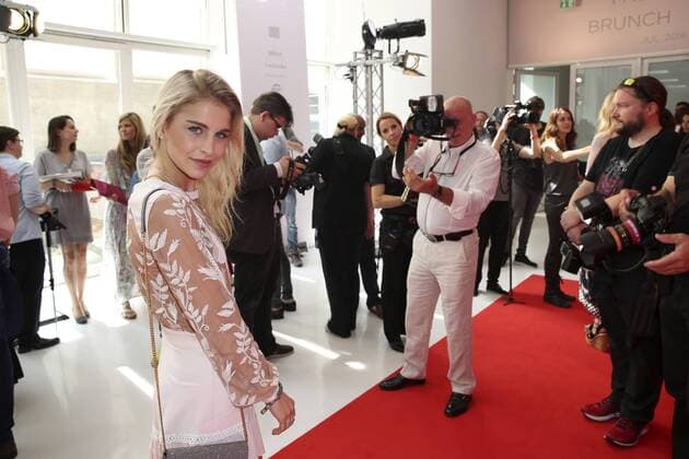 Caro Daur beim Gala Fashion Brunch auf der Mercedes-Benz Fashion Week Berlin Spring Summer 2017. Berlin, 01.07.2016 Foto:xS.xGabschx xFuturexImage