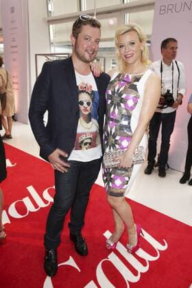 Armin Barwich und Eva Habermann beim Gala Fashion Brunch auf der Mercedes-Benz Fashion Week Berlin Spring Summer 2017. Berlin, 01.07.2016 Foto:xS.xGabschx xFuturexImage