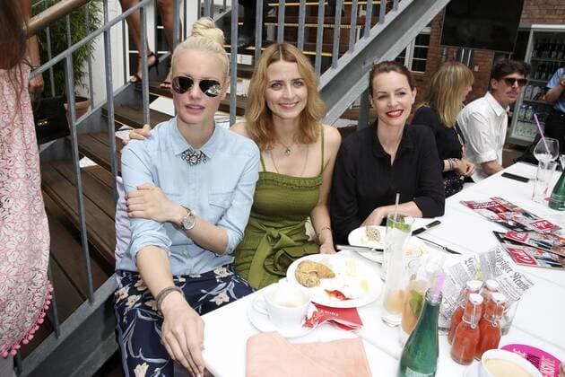 Franziska Knuppe und Eva Padberg beim Gala Fashion Brunch auf der Mercedes-Benz Fashion Week Berlin Spring Summer 2017. Berlin, 01.07.2016 Foto:xS.xGabschx xFuturexImage