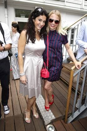 Mariella Ahrens und Nova Meierhenrich beim Gala Fashion Brunch auf der Mercedes-Benz Fashion Week Berlin Spring Summer 2017. Berlin, 01.07.2016 Foto:xS.xGabschx xFuturexImage