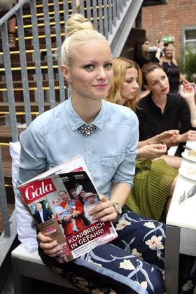 Franziska Knuppe beim Gala Fashion Brunch auf der Mercedes-Benz Fashion Week Berlin Spring Summer 2017. Berlin, 01.07.2016 Foto:xS.xGabschx xFuturexImage