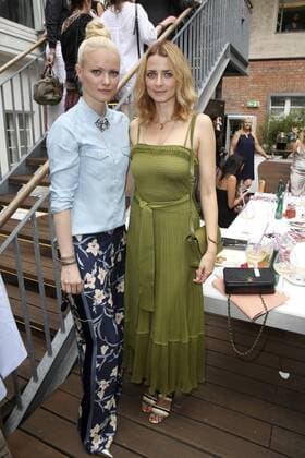 Franziska Knuppe und Eva Padberg beim Gala Fashion Brunch auf der Mercedes-Benz Fashion Week Berlin Spring Summer 2017. Berlin, 01.07.2016 Foto:xS.xGabschx xFuturexImage