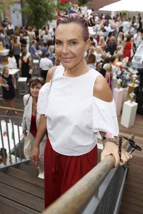 Natascha Ochsenknecht beim Gala Fashion Brunch auf der Mercedes-Benz Fashion Week Berlin Spring Summer 2017. Berlin, 01.07.2016 Foto:xS.xGabschx xFuturexImage