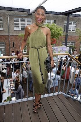 Annabelle Mandeng beim Gala Fashion Brunch auf der Mercedes-Benz Fashion Week Berlin Spring Summer 2017. Berlin, 01.07.2016 Foto:xS.xGabschx xFuturexImage