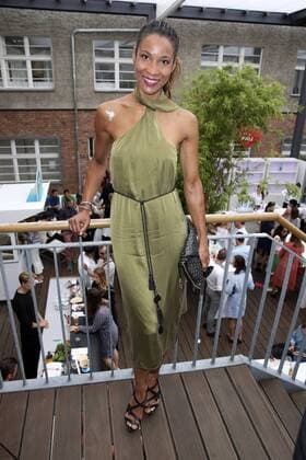 Annabelle Mandeng beim Gala Fashion Brunch auf der Mercedes-Benz Fashion Week Berlin Spring Summer 2017. Berlin, 01.07.2016 Foto:xS.xGabschx xFuturexImage