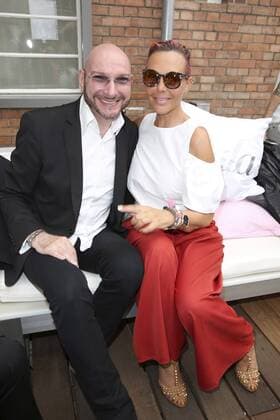 Ralph Morgenstern und Natascha Ochsenknecht beim Gala Fashion Brunch auf der Mercedes-Benz Fashion Week Berlin Spring Summer 2017. Berlin, 01.07.2016 Foto:xS.xGabschx xFuturexImage