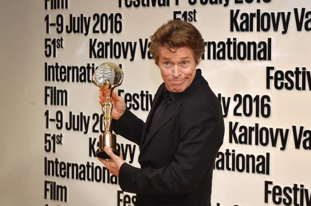 U.S. actor Willem Dafoe received Crystal Globe award for contribution to world cinema at the opening ceremony of the 51st Karlovy Vary International Film Festival in Karlovy Vary, Czech Republic, July 1, 2016. (CTKxPhoto SlavomirxKubes) CTKPhotoP201607010927501  KBS_0058