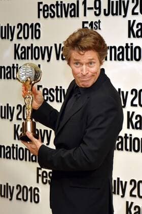 U.S. actor Willem Dafoe received Crystal Globe award for contribution to world cinema at the opening ceremony of the 51st Karlovy Vary International Film Festival in Karlovy Vary, Czech Republic, July 1, 2016. (CTKxPhoto SlavomirxKubes) CTKPhotoP201607011026401  KBS_0004