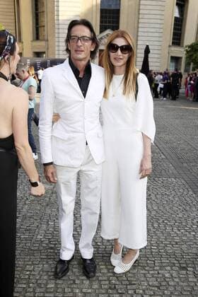 Oskar Roehler mit Ehefrau Alexandra Fischer-Roehler bei der Michalsky StyleNite Perspektive auf der Mercedes-Benz Fashion Week Berlin Spring Summer 2017. Berlin, 01.07.2016 Foto:xS.xGabschx xFuturexImage