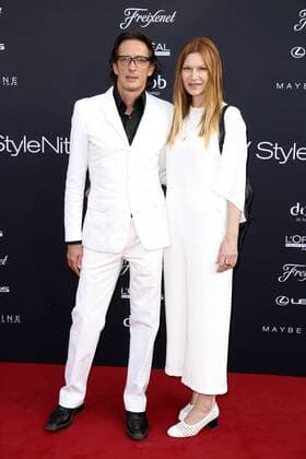 Oskar Roehler mit Ehefrau Alexandra Fischer-Roehler bei der Michalsky StyleNite Perspektive auf der Mercedes-Benz Fashion Week Berlin Spring Summer 2017. Berlin, 01.07.2016 Foto:xS.xGabschx xFuturexImage