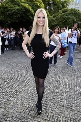 Mirja du Mont bei der Michalsky StyleNite Perspektive auf der Mercedes-Benz Fashion Week Berlin Spring Summer 2017. Berlin, 01.07.2016 Foto:xS.xGabschx xFuturexImage
